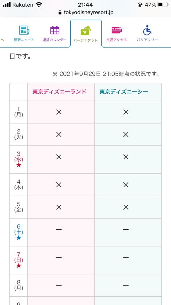 ディズニーのチケット購入画面について アチコチ By ママリ