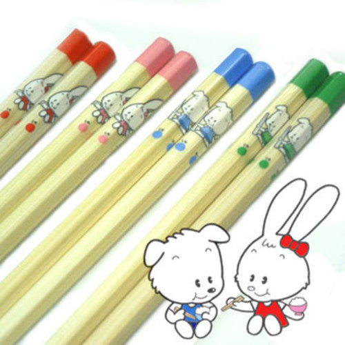 六角知能箸(2歳用 13cm)