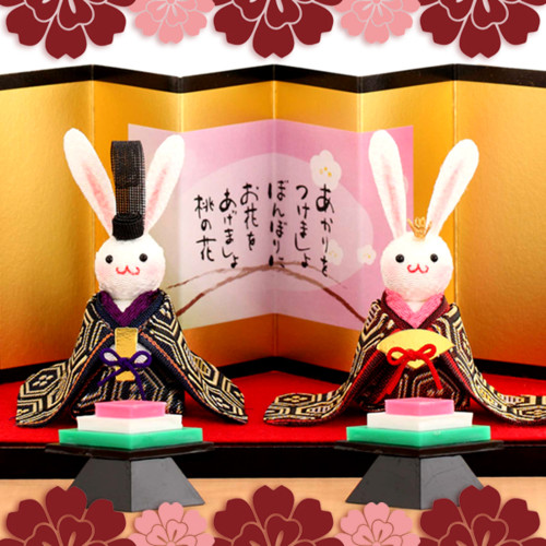 たたみテープで作るかわいいお雛様