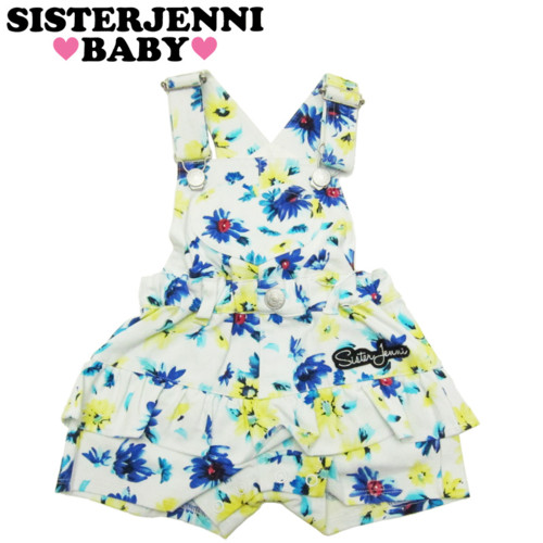 JENNI BABY ジェニィベビーサロペットパンツ・イエロー