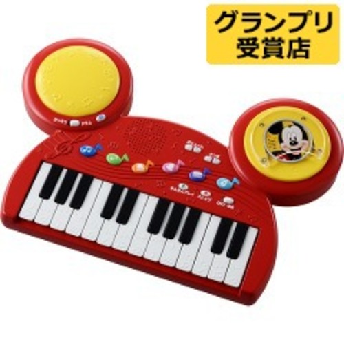 ディズニーキャラクターズ ディスクでチェンジ!キーボードドラム(1セット)