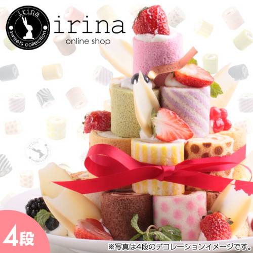イリナロールケーキタワー