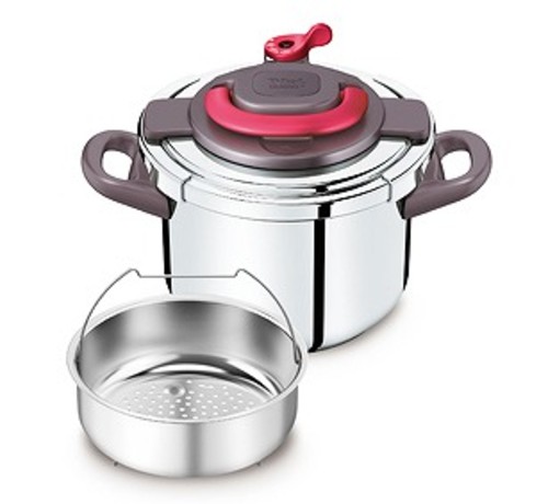 T-fal(ティファール)クリプソアーチ圧力鍋 パプリカレッド 6L