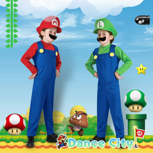 スーパーマリオ 子供用コスチューム