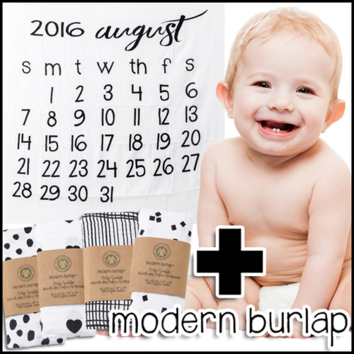 モダンバーラップ おくるみ Modern Burlap
