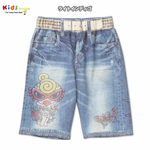 Hystericmini ヒステリックミニ TATTOO柄デニムパンツ