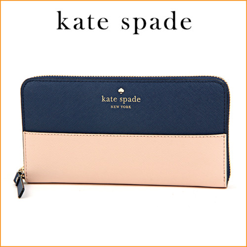 ケイトスペード(kate spade) 長財布(ラウンドファスナー)