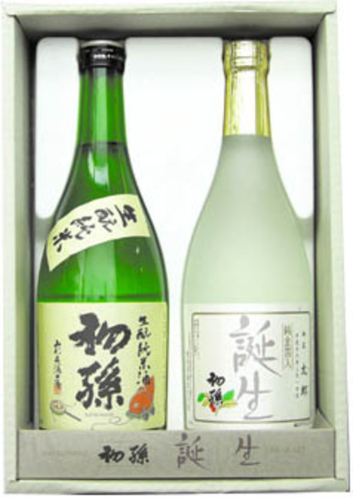 東北銘醸「初孫 誕生・生もと純米酒セット」【各720ml/贈答用セット】山形県庄内(酒田市)の日本酒 山形 お土産 おみやげ お取り寄せ 特産品 名産品 グルメ