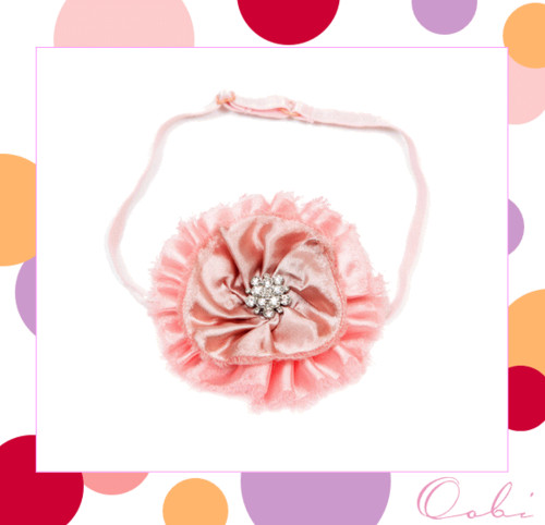 Oobi Headband Nicolette ヘッドバンド (ピンク)