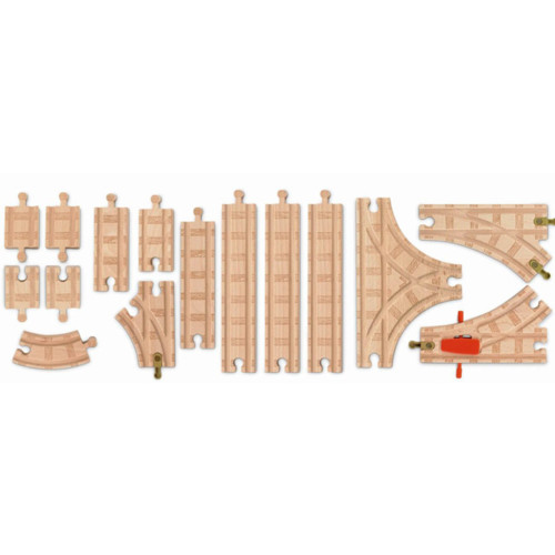 トーマス木製レールシリーズ ベーシック拡張線路セット