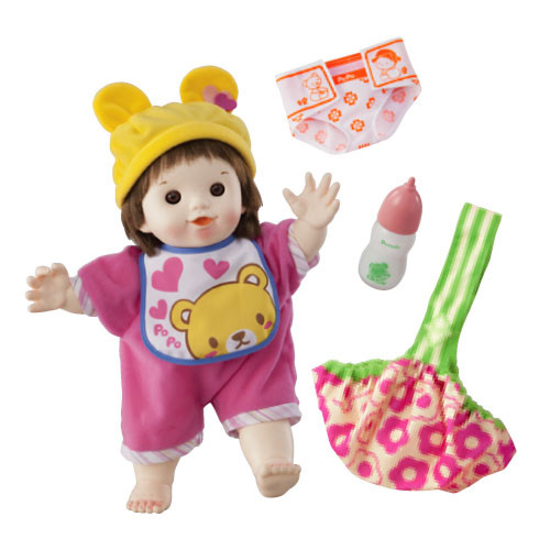 やわらかお肌のぽぽちゃんデビューセット 人気の子育てお道具3点つき