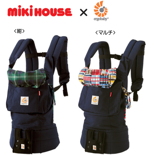 【ミキハウス(ベビー)】ミキハウス×エルゴベビーコラボ『ベビーキャリア』