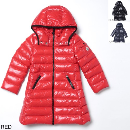 MONCLER フード付きダウンコートキッズ&ベビーMOKA
