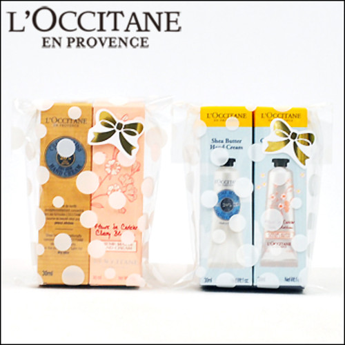 ロクシタン ハンドクリーム 2本セット シアバター&チェリーブロッサム プレゼント ギフト