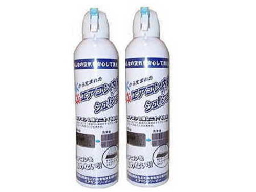 お手軽エアコン洗浄剤シュ!シュ!