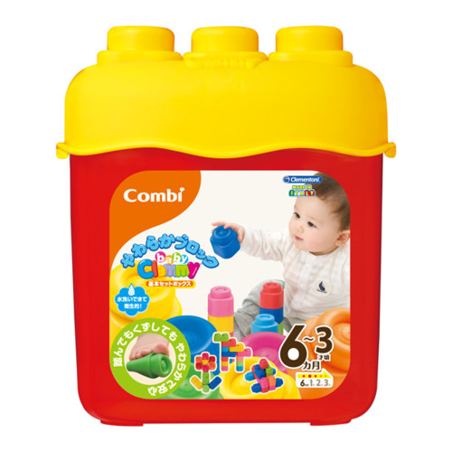 コンビ baby Clemmy やわらかブロック 基本セットボックス ベビークレミー