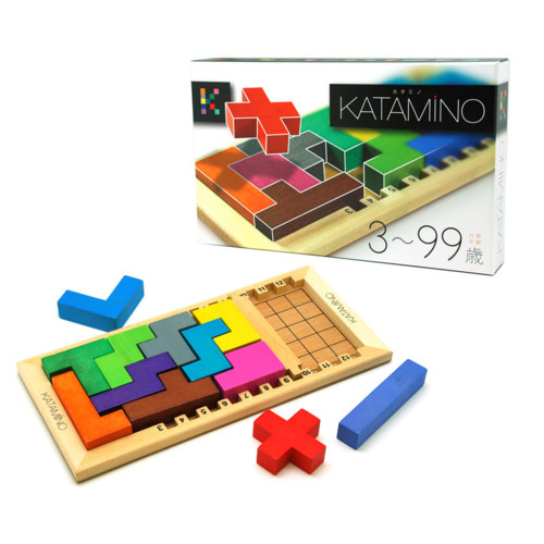 【Gigamic/ギガミック】KATAMINO(カタミノ)ゲーム/木のおもちゃ