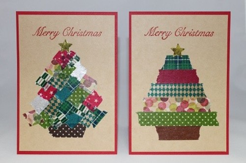 クリスマスカードを子供と手作り！「マステ」や「飛び出す」真似したいデザイン10選 [ママリ]