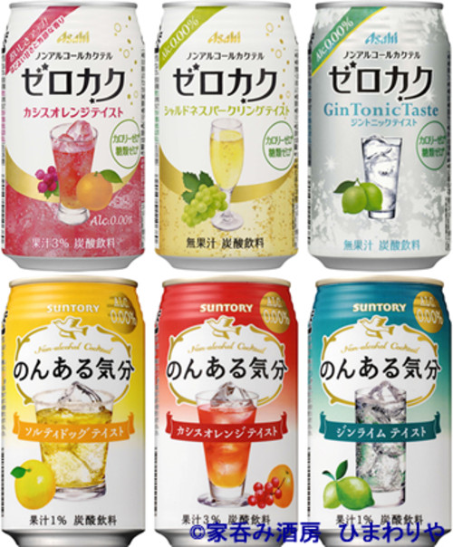 ノンアルコールカクテル よくばりパック(6種×4本)350ml×24本