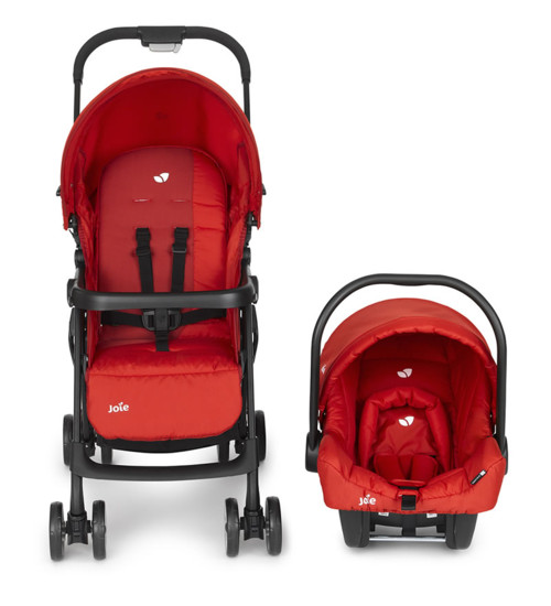 aire poppyred+ベビーシートJuva poppyred