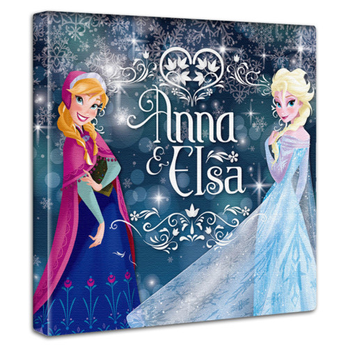 アナと雪の女王のファブリックパネル