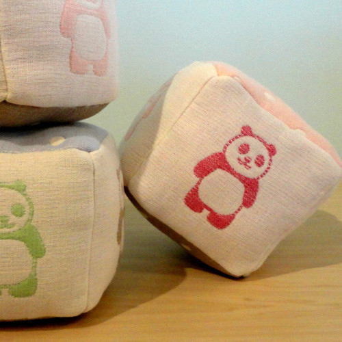 自然素材から作るbabyのおもちゃ ころころサイコロ・キット