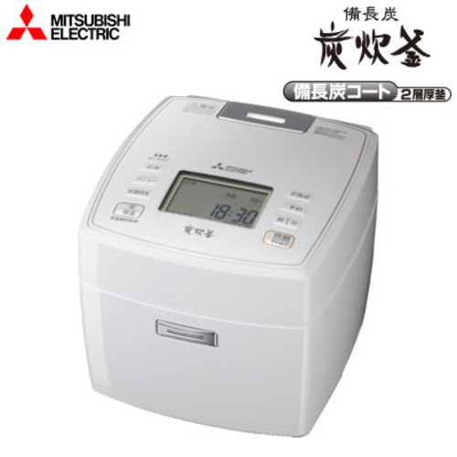 三菱 IHジャー炊飯器 炭炊釜シリーズ 備長炭 炭炊釜