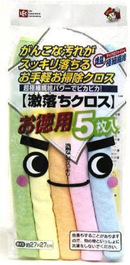 レック 激落ちクロス リビング お徳用5枚入