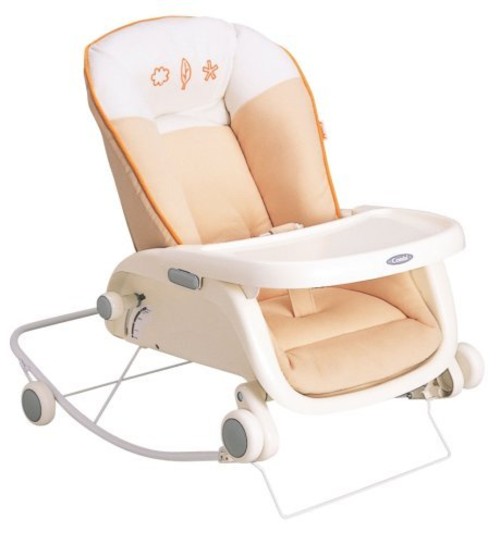 コンビ Combi ローラックチェア プルメア S ペールオレンジ (新生児~2歳頃対象)