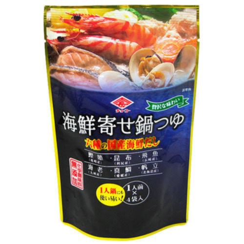 チョーコー醤油 海鮮寄せ鍋つゆ 1人前(30ml)×4袋入